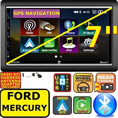 1998-2007 Ford Mercury Apple Carplay Android Auto Bluetooth Touchscreen Package • $289.99