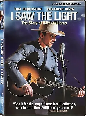 I Saw The Light - Hank Williams Story -Tom Hiddleston  Elizabeth Olsen -New DVD • $7.38