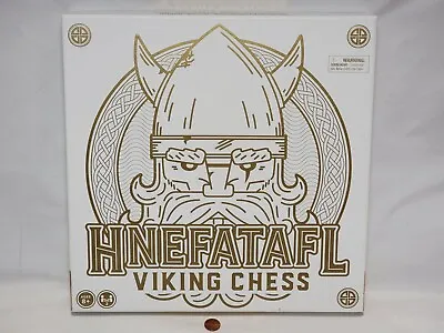NEW Hnefatafl Viking Chess Set SEALED Board Game W/ Wooden Game Board & Pieces • $84.22