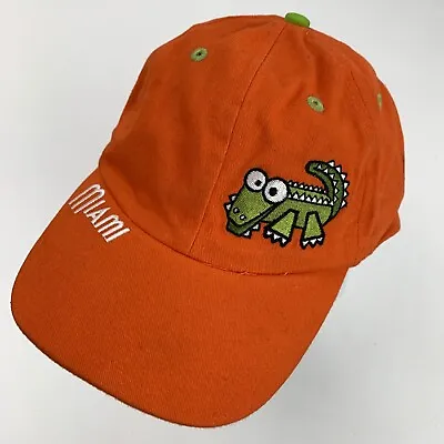 Miami Florida Alligator Youth Ball Cap Hat Adjustable Baseball • $18.25