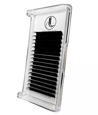 Black Matte Mink Eyelash Extensions Tray - C/D/DD Curl 8mm-20mm Mixed Lengths • $6.95