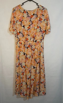 $20 • Buy Beautiful Bright Asos Floral Maternity Maxi Dress, Size UK 12 US 8 Short Sleeve