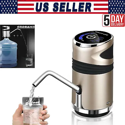$19.99 • Buy Electric Water Pump Wireless Dispenser Automatic Drinking Water Bottle Portable