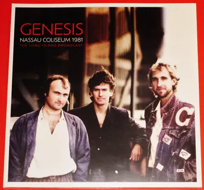 Genesis: Nassau Coliseum 1981 - The Long Island Broadcast 2 LP Vinyl Set EU NEW • $34.95