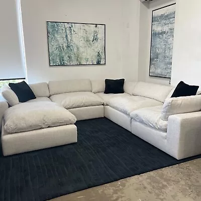 Living Room Cloud Sectional Modular Sofa MSRP $5995 BRAND NEW • $3995