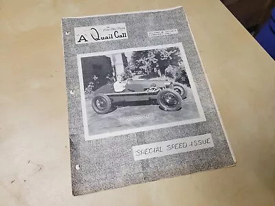 Vintage Feb 1960 #4  A  Quail Call Penn Ohio Ford Club Magazine Speed Issue • $19.95