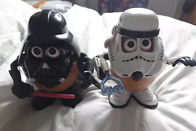 Star Wars Mr Potato Head Darth Tater Spud Trooper And Mrs Potato Head • £10