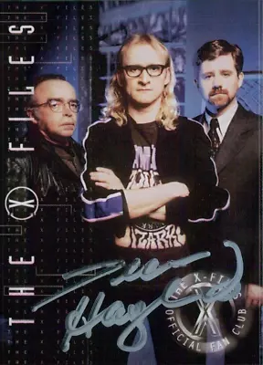 Dean Haglund X-Files Actor Signed 2000 Comic-Con Fan #2 Card JSA Authenticated • $29.99