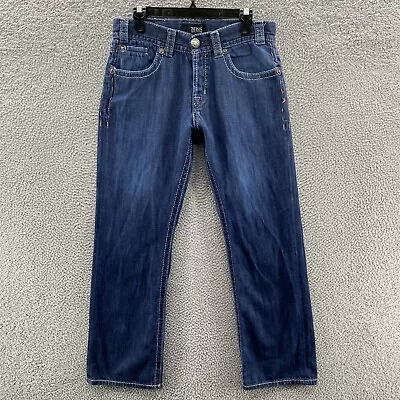 MEK Denim Jeans Mens 33x31 Blue Slim Bootcut Casual Denim Pants (Tag 33x34) • $24.99