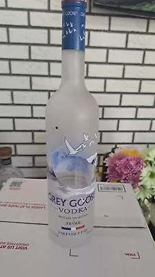 Grey Goose Empty Vodka 750 Ml Bottle W/ Cork 750 ML Clean • $5.99