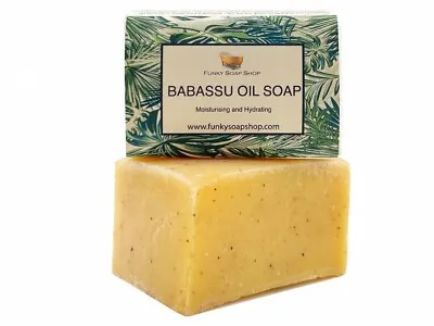 1 Piece Palm Free Babassu Oil Soap 100% Natural Handmade 65g  • £4.90