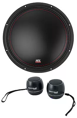 MTX 3512-02 12  250 Watt RMS SVC 2-ohm Car Audio Subwoofer Sub+Home Speaker • $99.95