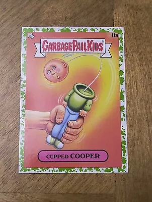 11a CUPPED COOPER 2024 GPK Garbage Pail Kids 1 Kids At Play GREEN  • $2.49