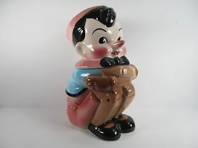 Vintage Pinocchio California Originals G-131 Usa Character Ceramic Cookie Jar • $195