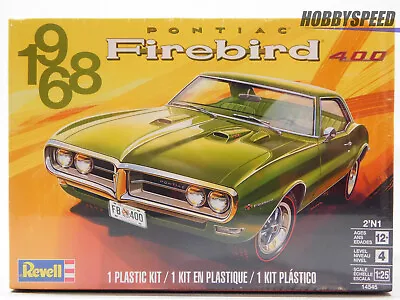 Revell 1968 Pontiac Firebird 400 Plastic Model Car Kit 1:25 Scale Rmx14545 New • $28.84