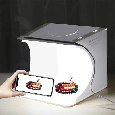 Portable Photo Studio Mini Foldable Shooting Tent Photography Light Box Backdrop • £8.90