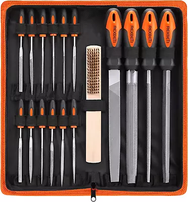 Metal File Set 25pc - T12 Drop Forged Alloy Steel Various Shapes 12 Needle Files • $35.08