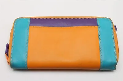 Mywalit Multicolor Large Zip Around Purse Wallet Copacabana • $75