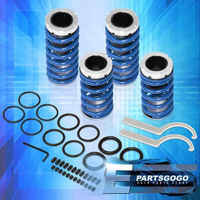 For 89-94 Nissan 240SX S13 Blue Adjustable Coilovers Lowering Spring Sleeves Kit • $38.99