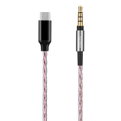6N OCC USBC TYPEC To 3.5mm Audio Cable Male To Male For Headphones -Universal • $43.45