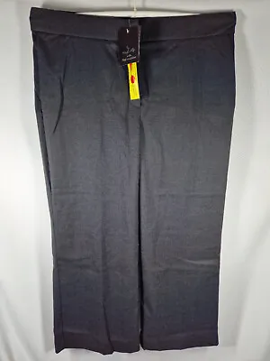 Ladies Women Magi-Fit Waistline Trousers Grey Marl Size 20 RRP £48 LTSep24-02 • £17.95