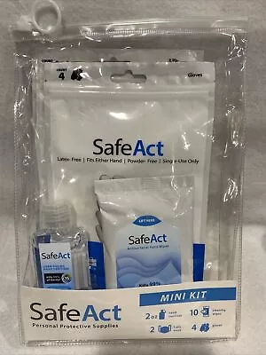 Lot Of 2 SAFE ACT Personal Protective Supply Mini/Travel Kit PPE • $8.99