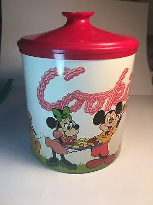 W. Disney Mickey Mouse & Minnie Cookie Jar Vintage Cheinco Housewares • $23.79