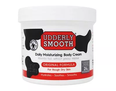 Udderly Smooth Udder Cream Skin Moisturizer 12 Ounce Jar • $22.99