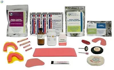 Complete Denture Upper & Lower Dys Repair Kit W/ 28 Teeth - No Instructions • $99.99