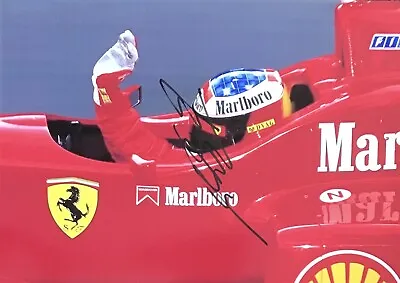 Michael Schumacher Authentic Signed 12x8 F1 Ferrari Photo AFTAL • $367.30