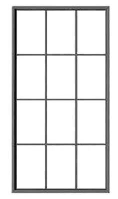 Tichy-Train 12 Pn Masonry Window 4/ - O-Scale - #2089 • $3.79