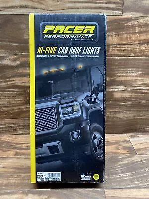 Pacer 20-247C LED Clear Hi-5 Cab Roof Light Kit • $44.99