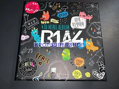 B1A4 4th Mini Album What's Going On? CD Stickers Great Condition Rare OOP • $14.90