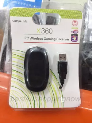 $32.99 • Buy USB Wireless Controller PC Laptop Computer Receiver For Microsoft Xbox 360 Game
