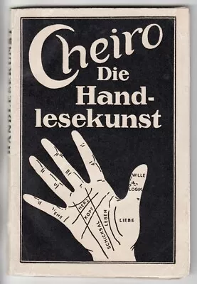 CHEIRO The Palmistry ART OF CHIROMANCY With 9 Plates German Edition BERLIN 1927 • £39.41