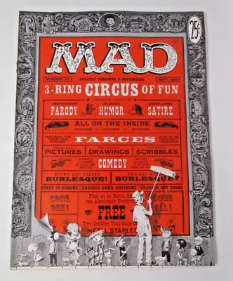 MAD Magazine #29 September 1956 [FN/VF] Classic EC Golden/Silver Age Humor RS • $107.99