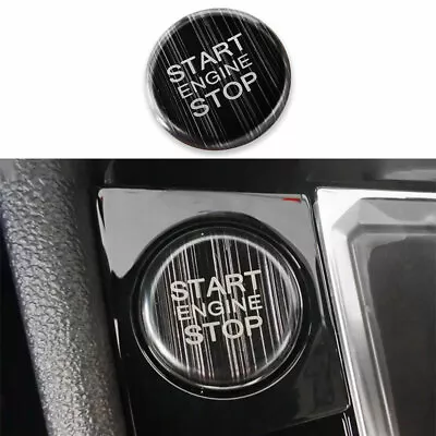 For Volkswagen Jetta Mk7 19-2022 Steel Black One-Button Start Switch Cover Trim • $26.10