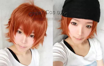 Misaki Yata K Project Cosplay Wig Short Brown Brown • $29.33