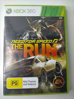 Need For Speed The Run Xbox 360 Game PAL - Disc With Manual  • $16.99