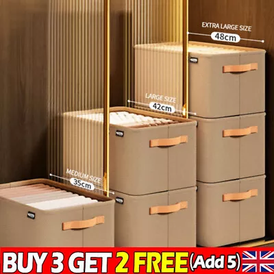 Pants Clothing Storage Box Wardrobe Clothes Storage Organizer Underwear Storage • £6.45