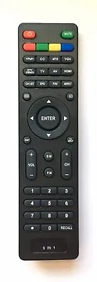 GHYREX New Remote 6 IN 1 For Pioneer Viore Polaroid RCA Vios Speler TV • $9.85