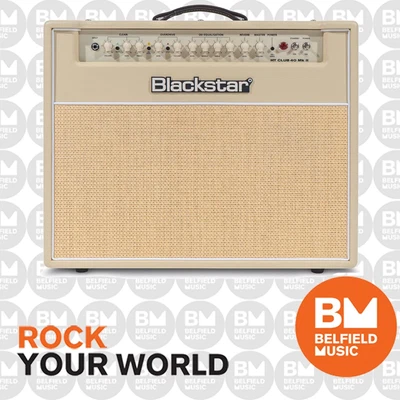 $999 • Buy Blackstar HT-CLUB 40 MK2 Guitar Amplifier 40w Combo 1x12 (EL34) - LE Blonde - BM