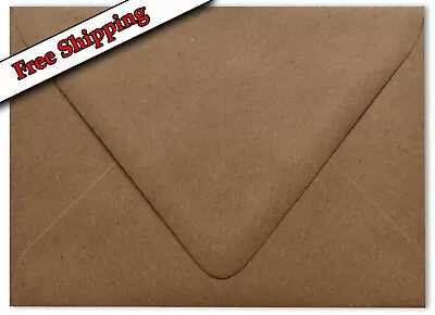 Kraft Grocery Bag Brown 80lb A2 Contour Euro Flap Envelopes 4-3/8  X 5-3/8  • $12.55