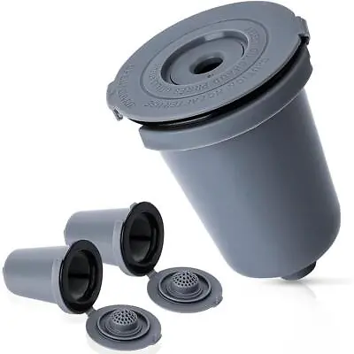 Reusable Single Serve Cafe K-Cup Filter Pods For Cuisinart Coffee  Maker | • $6.83