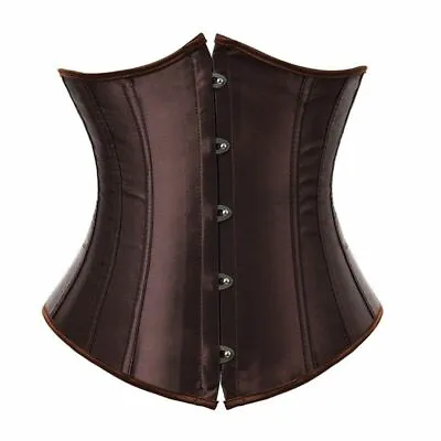 Women'S-6XL Corset Underbust Sexy Gothic Lingerie Plus Size Top Bodyshaper NEW • $27.08