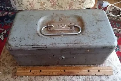 Vintage Lit-ning Metal / Cash Box W/2 Keys • $10.95