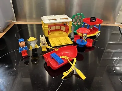 Vintage Lego Fabuland Set 3680 Camping Caravan *100% Complete* • £84.99