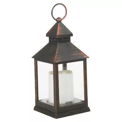 23cm Decorative LED Candle Lanterns Light Holders Indoor Outdoor Hanging D?cor • £4.99