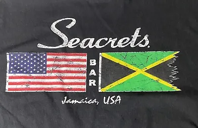 Vintage Seacrets Bar Jamaica  T-Shirt Size XL TG EG RARE • $19.59