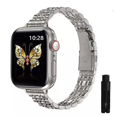 Slim Women Strap For Apple Watch Band IWatch Series 7 6 5 4 3 2 45mm 44 42 40 38 • $8.33